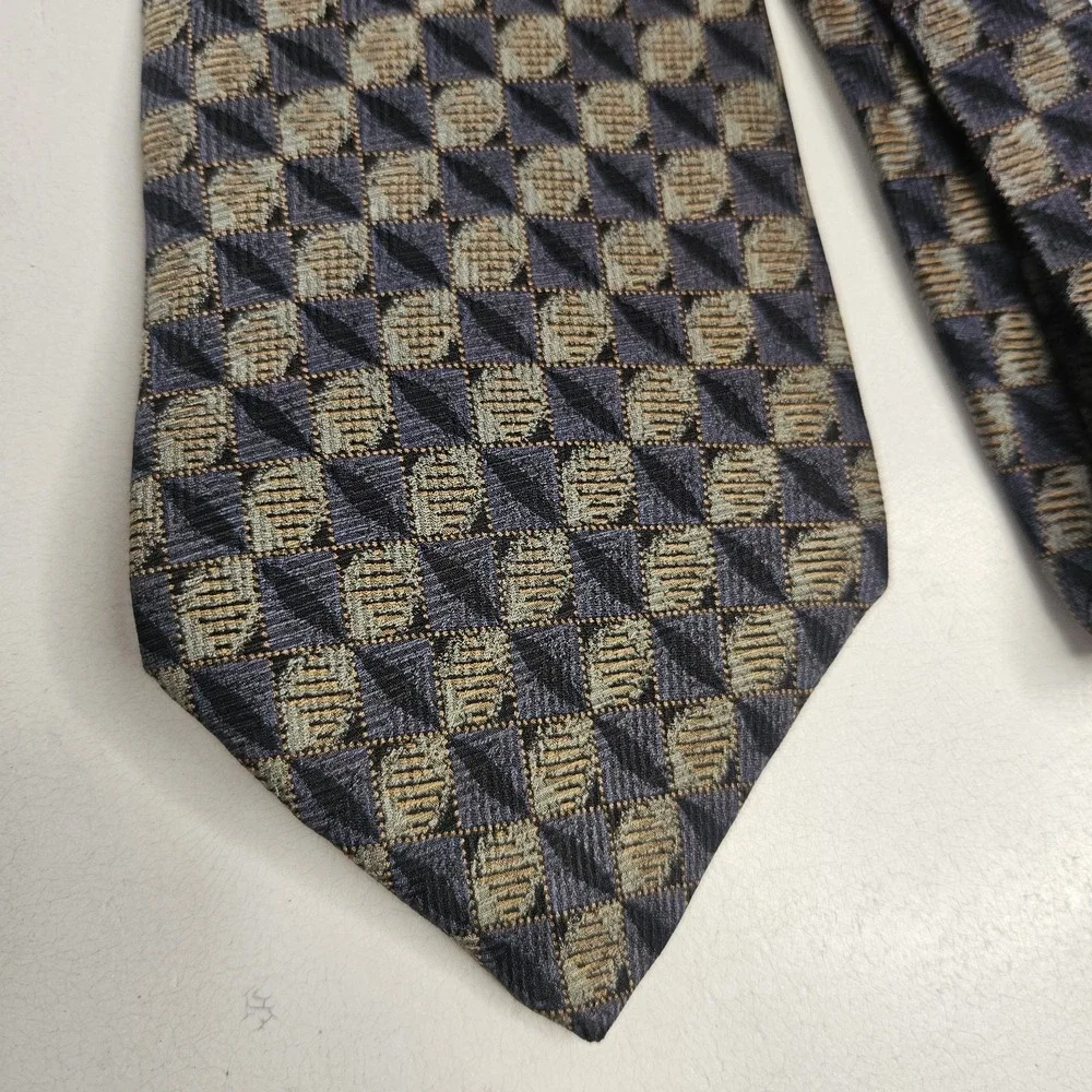 Mulberry Mens Neck Tie Silk Italy Hand Sewn US Made